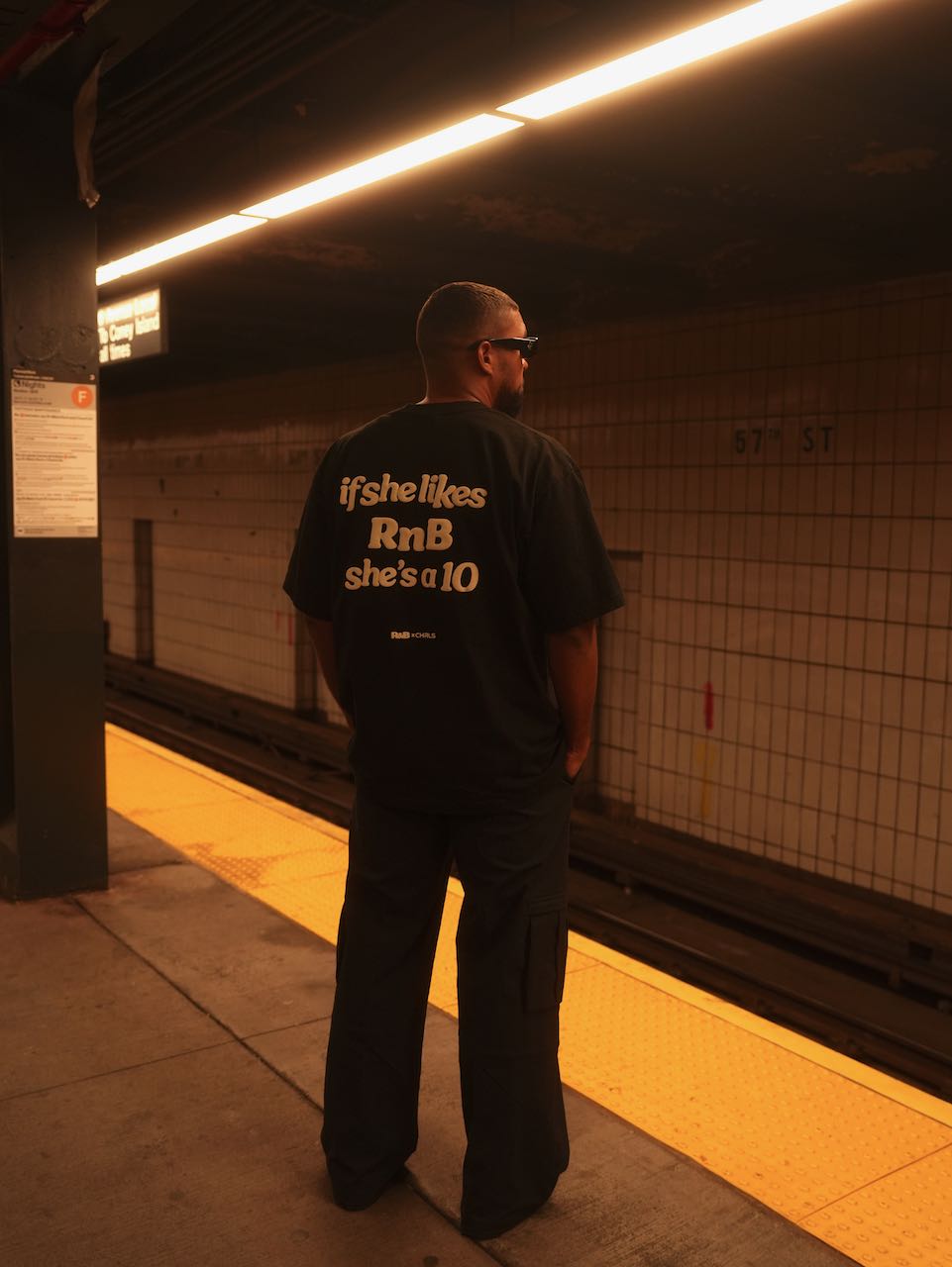 *NEW* "IF SHE LIKES RNB SHE'S A 10" TEES EMBROIDERED